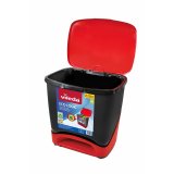 Skraldespand Vileda ECO-LOGIC polypropylen 39 L Sort Rd Rd/Sort #1