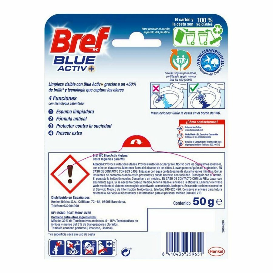 Luftfrisker til toilet Bref Blue Activ Aqua Drhnger 125 ml #5
