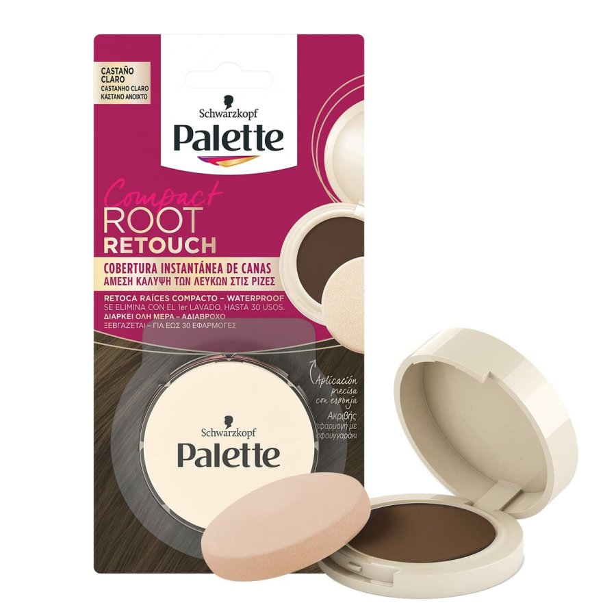 Root Concealer Schwarzkopf Root Retouch Kompakt Klar Kastanje 3 g #1