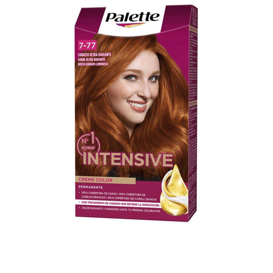 Permanent Farve Schwarzkopf PALETTE INTENSIVE N 7.77-COBRIZO ULTRA RADIANTE #1