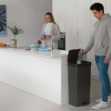 Affaldsspand til genbrug SP Berner Antracit 10 L 30 L x 2 Plastik 3 Rum (1 enheder) #13