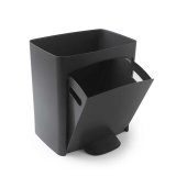 Affaldsspand til genbrug SP Berner Antracit 10 L 30 L x 2 Plastik 3 Rum (1 enheder) #5