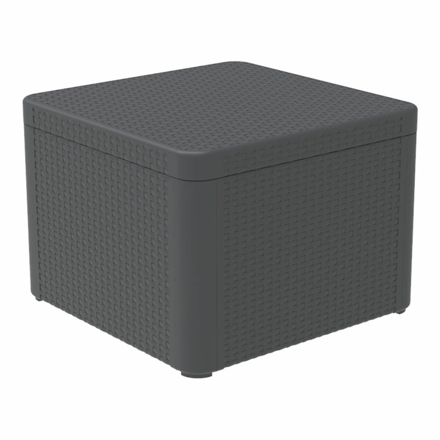 Bord med 2 l�nestole Shaf Antracit 57 X 57 X 42 CM (3 Dele) #4