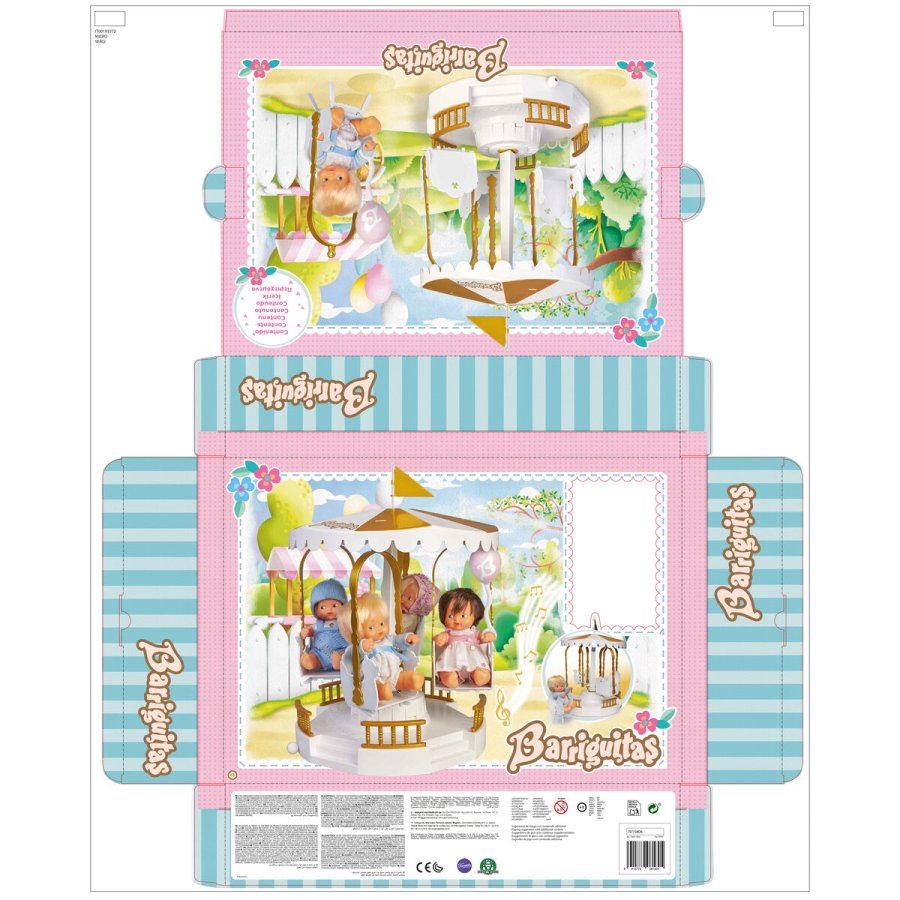 Playset Barriguitas Carrusel Barriguitas 700015806 #3
