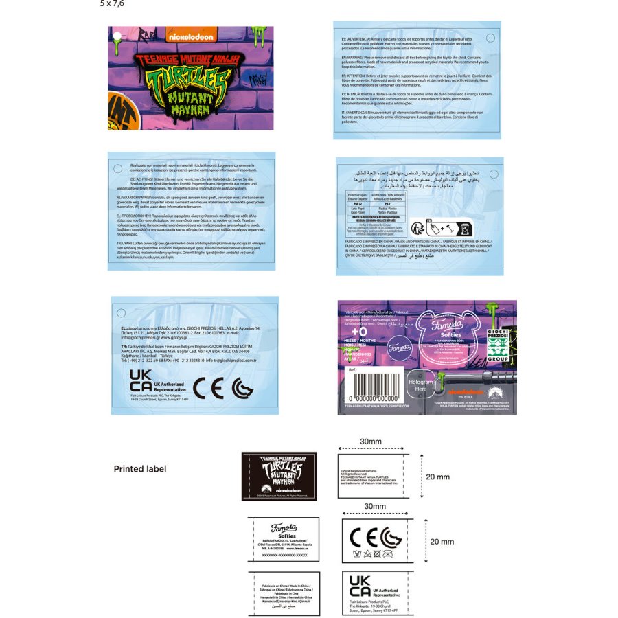 Bamse Teenage Mutant Ninja Turtles #6