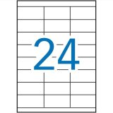 Selvklbende etiketter Apli 1272 100 Ark 70 x 35 mm Hvid #1