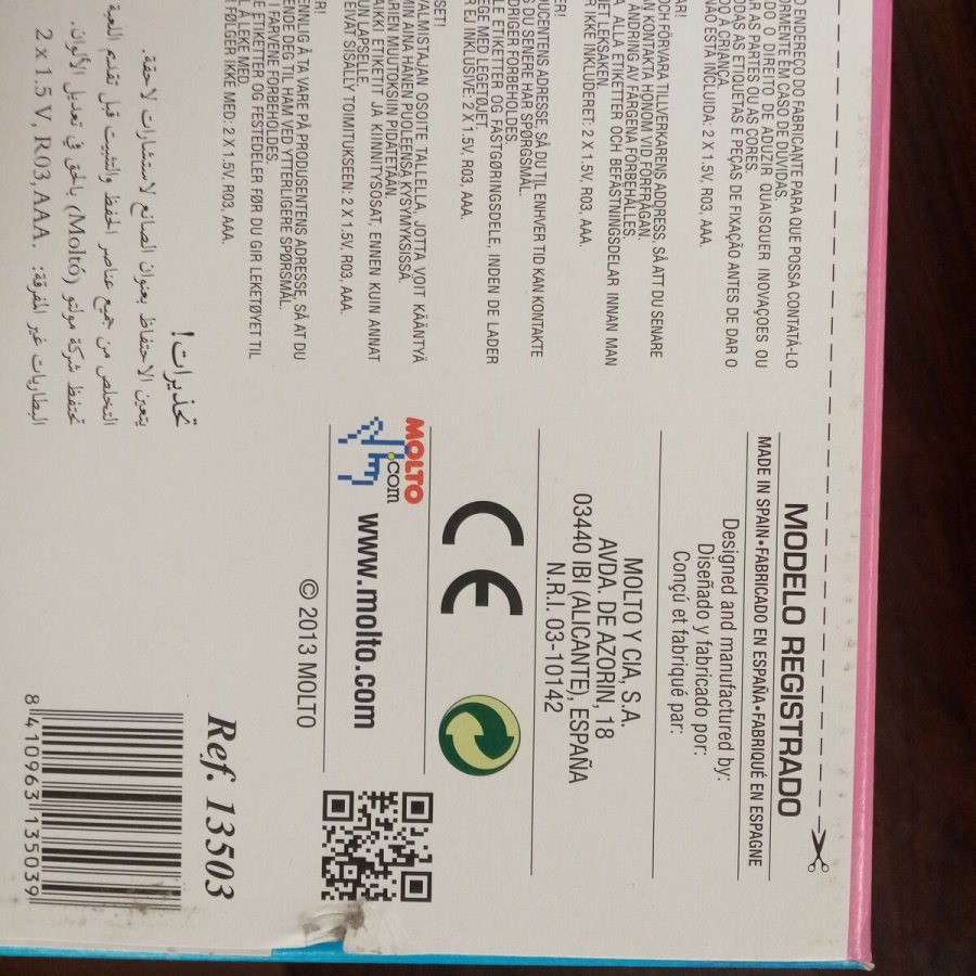 Interaktivt legetj Molt 13503 (40 cm) #2