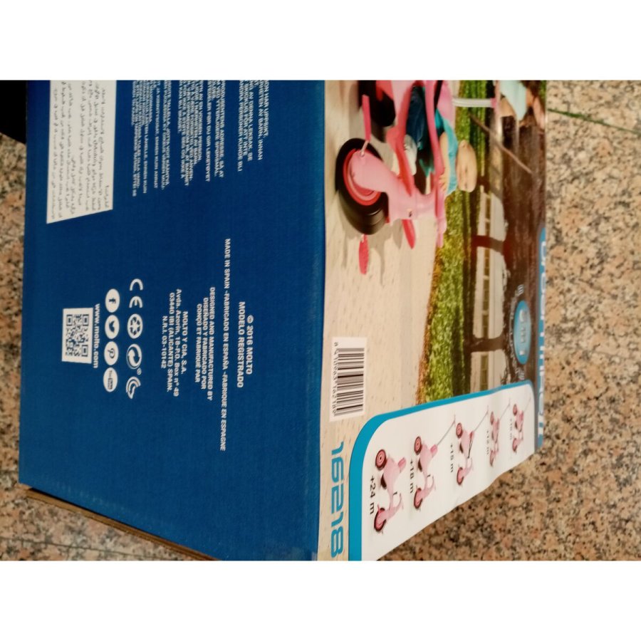 Trehjulet Cykel Molt Urban City Pink #5