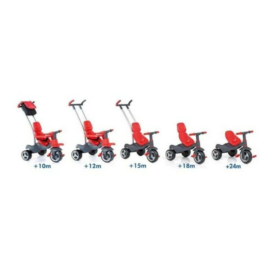 Trehjulet Cykel Urban Trike Red Molt (98 cm) #2