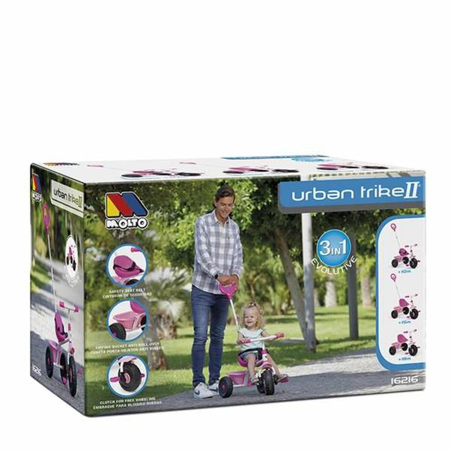 Trehjulet Cykel Molt Urban Trike 3-i-1 #2