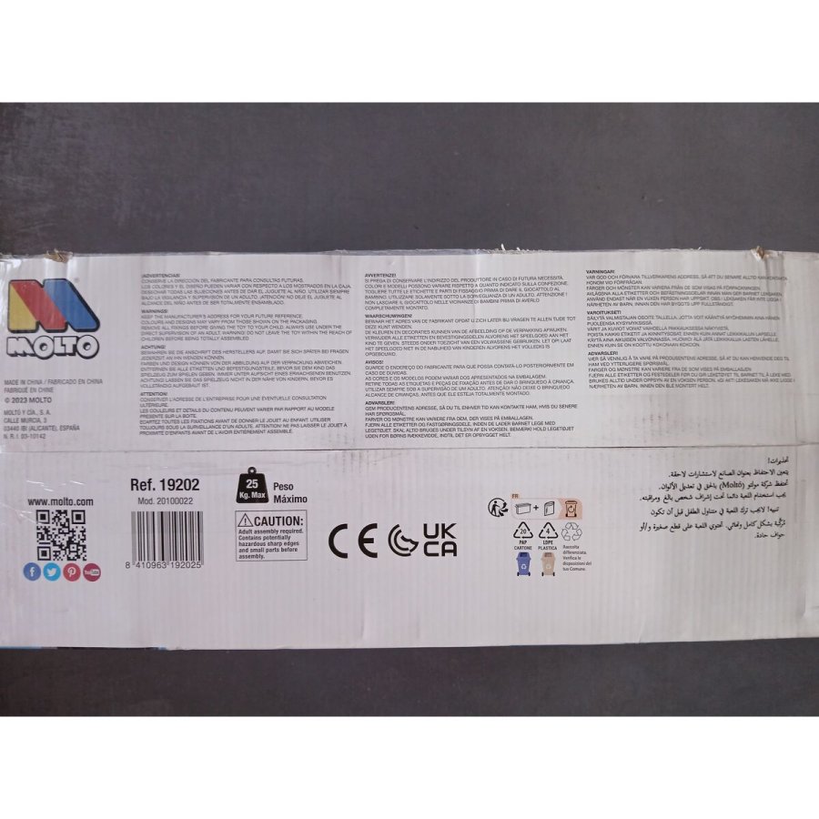 Trehjulet Cykel Urban Trike Pink Molt 19202 (98 cm) #2