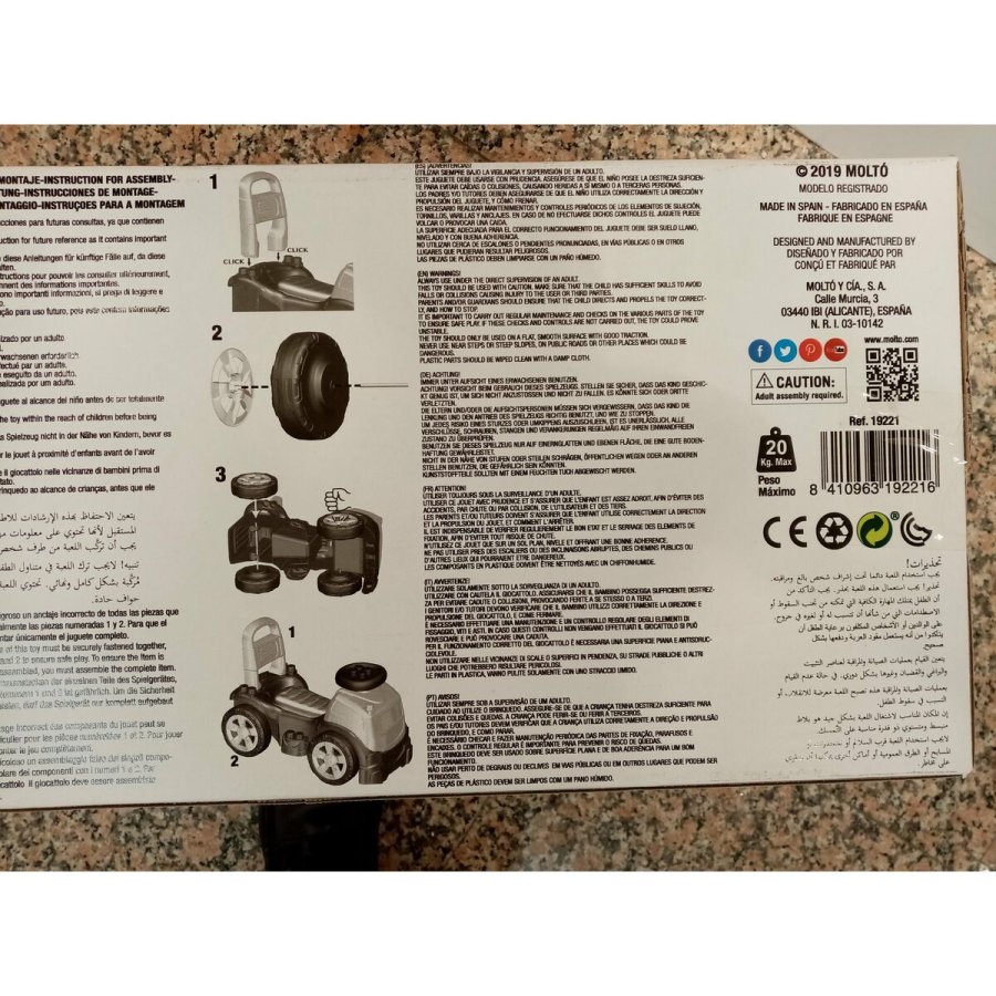 G Vogne Molt Lastbil Pink (30 x 60 x 43 cm) #2