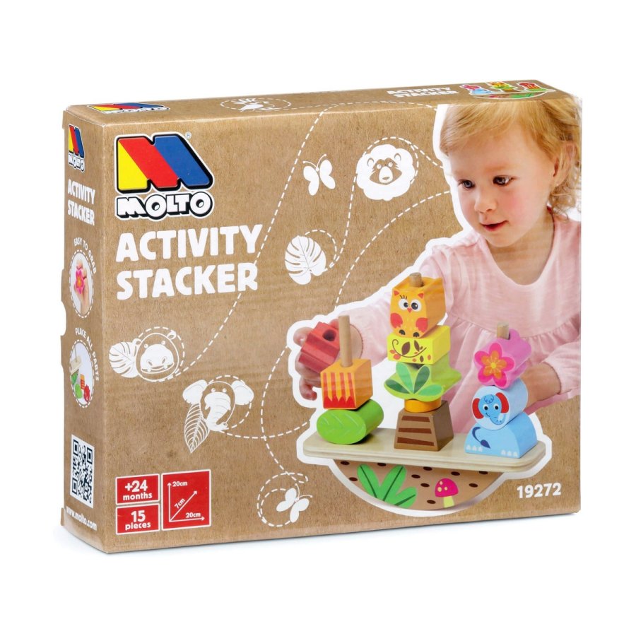 Baby legetj Molt Activity Stacker #1