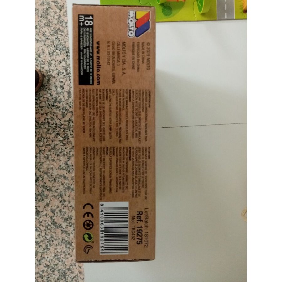 Baby legetj Molt Happy Train 23 Dele #7