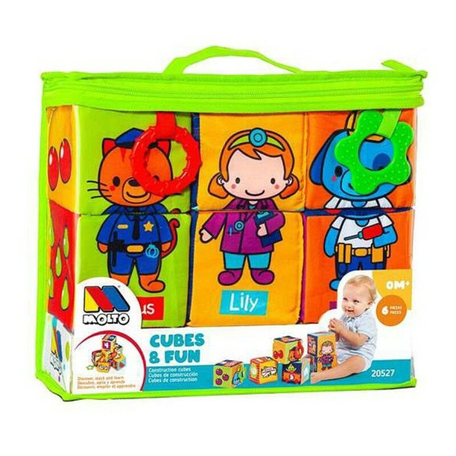 Blde lringsklodser Molt (6 pcs) #1