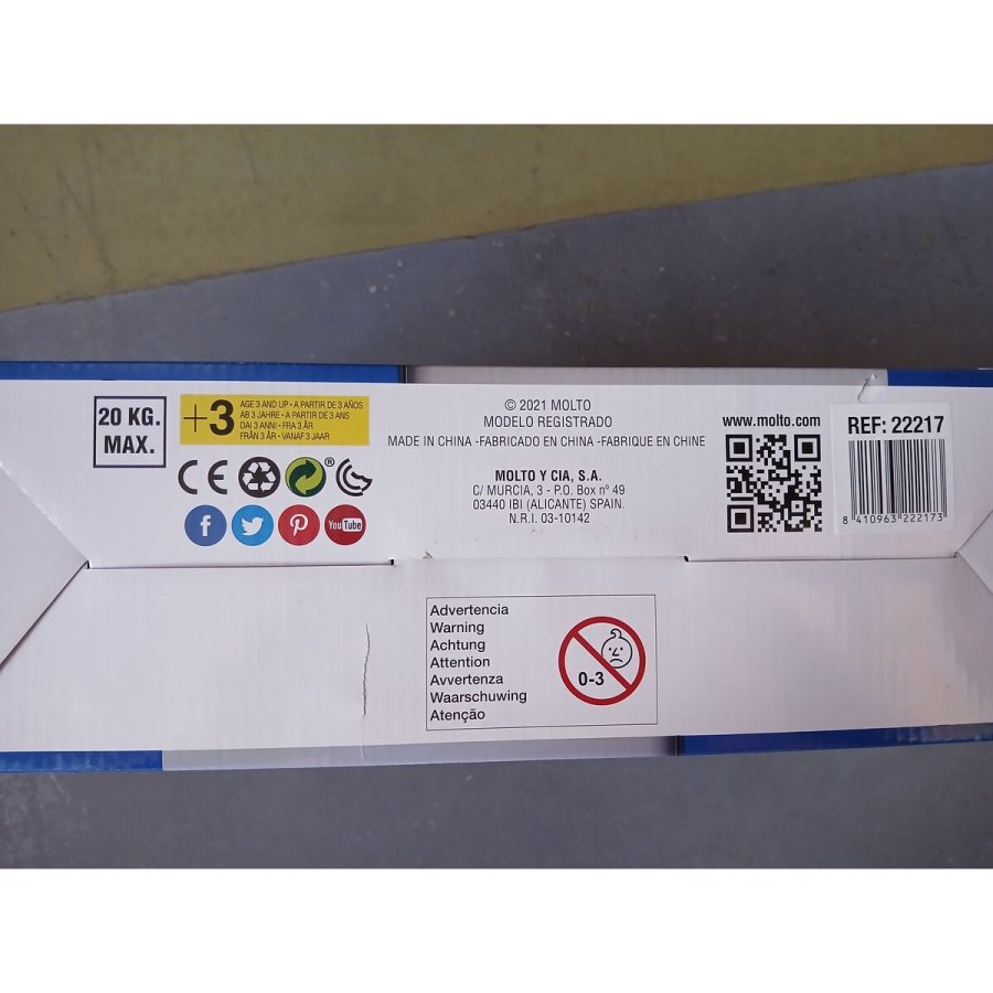 Rulleskjter Molt 31-34 Bl Forlngbar #2