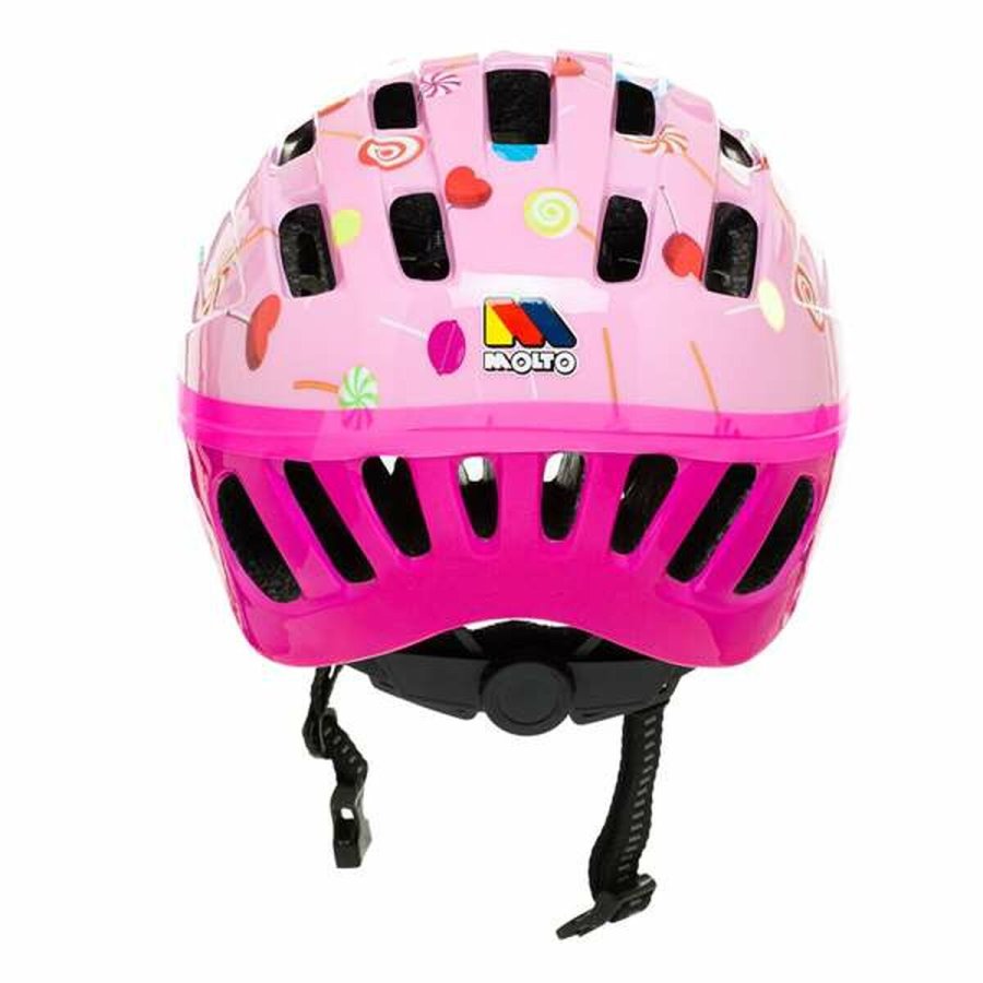 Cykelhjelm til brn Molt Pink #2