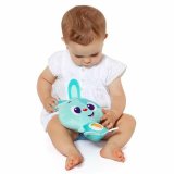 Bamse med Lyd Molt Gusy luz Baby Bunny Turkisbl 7,5 cm #7