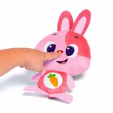 Bamse med Lyd Molt Gusy luz Baby Bunny Pink 7,5 cm #5