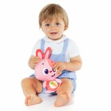 Bamse med Lyd Molt Gusy luz Baby Bunny Pink 7,5 cm #7