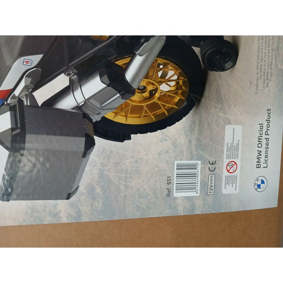 Motorcykel Bmw 1250 Gs Adventure Injusa Batteri 12 V (123,8 x 52,9 x 79,5 cm) #2