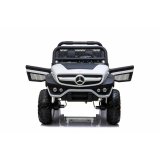 El-bil til brn Mercedes Benz Unimog Hvid 12 V #6