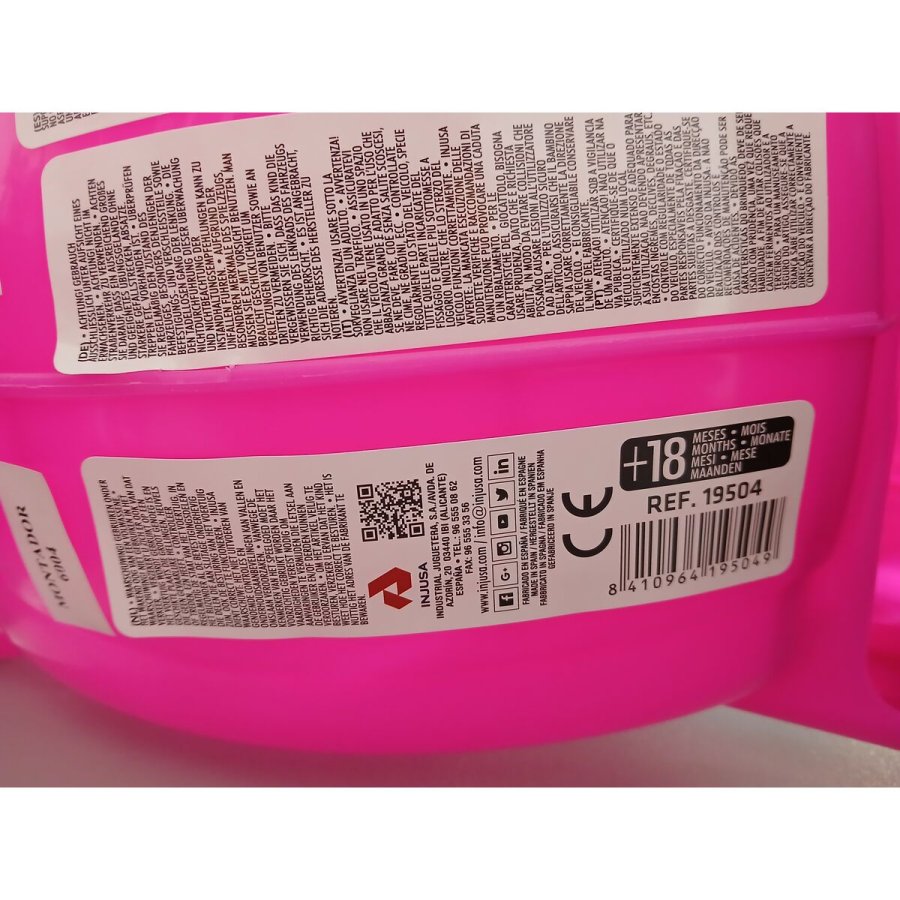 Lbe Motorcykel Injusa Tundra Tornado Pink #2