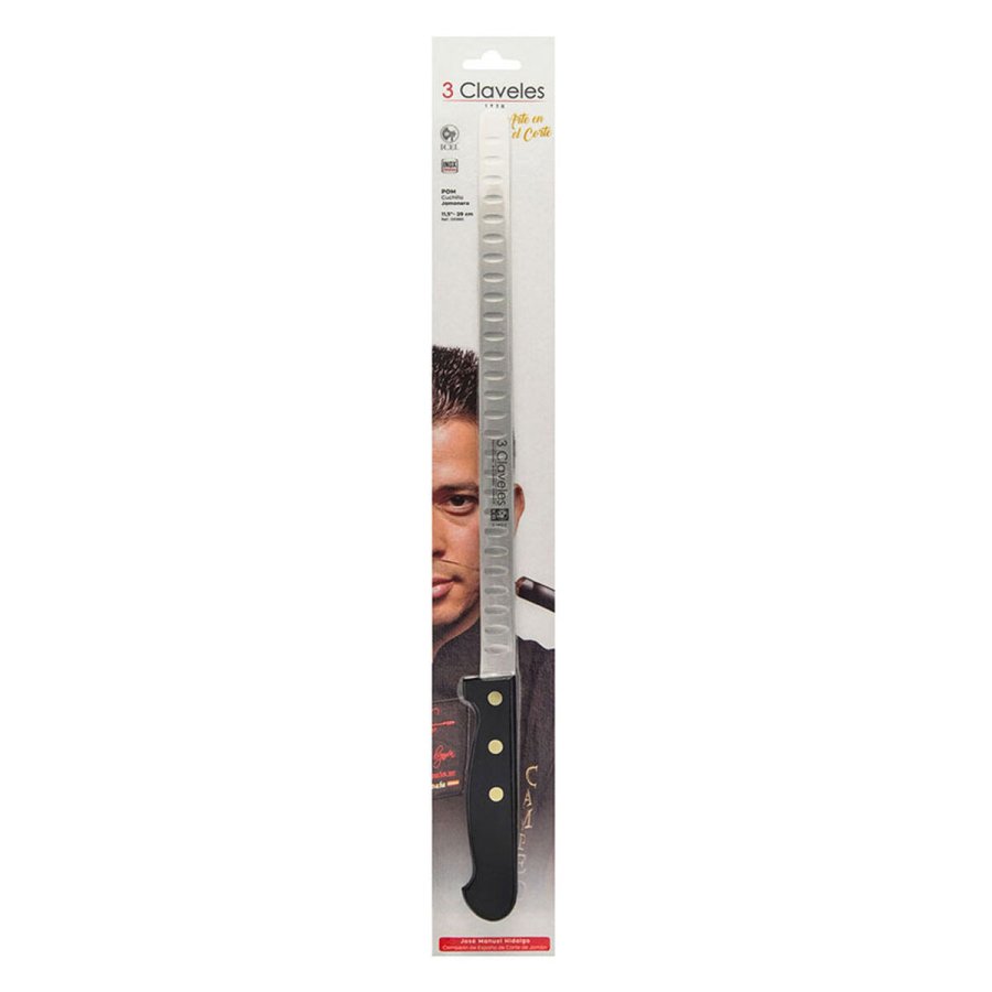 Skinkekniv 3 Claveles Pom 29 cm Rustfrit stl #2