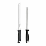 St med skinkekniv og strygestl 3 Claveles Evo 25 cm 2 Dele #1