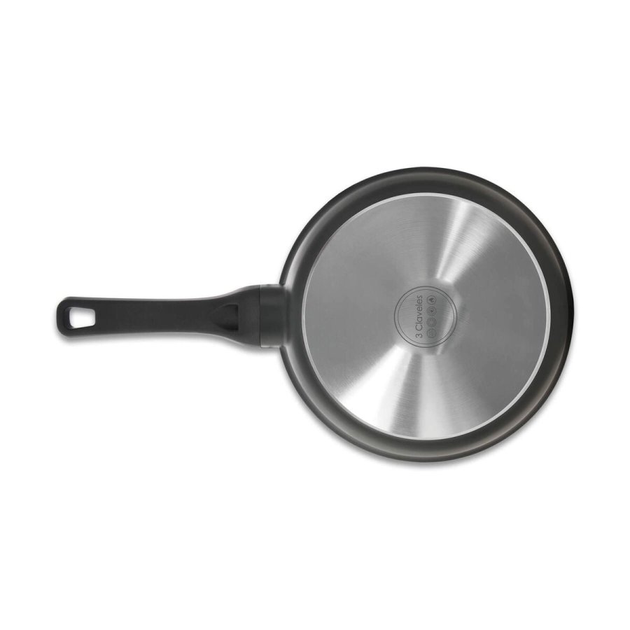 Stegepande 3 Claveles Stbt aluminium  20 cm Sort #5