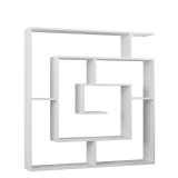 Hylder Alexandra House Living Hvid Tr MDP 125 x 129 x 22 cm Labyrint #1