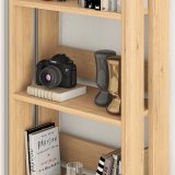 Boghandel Alexandra House Living Hrast Tr MDP 57 x 155 x 25 cm 5 Hylder #3