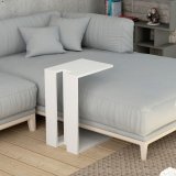 Sofabord Alexandra House Living Hvid Tr MDP 30 x 57 x 40 cm #2