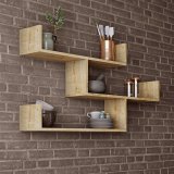 Hylder Alexandra House Living Hrast Tr MDP 119 x 67 x 22 cm #3