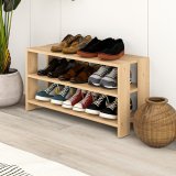 Skobnk Alexandra House Living Brun 84 x 44 x 29 cm 2 Hylder #15