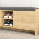 Skobnk Alexandra House Living Brun Gr 110 x 43 x 37 cm 2 dre #22