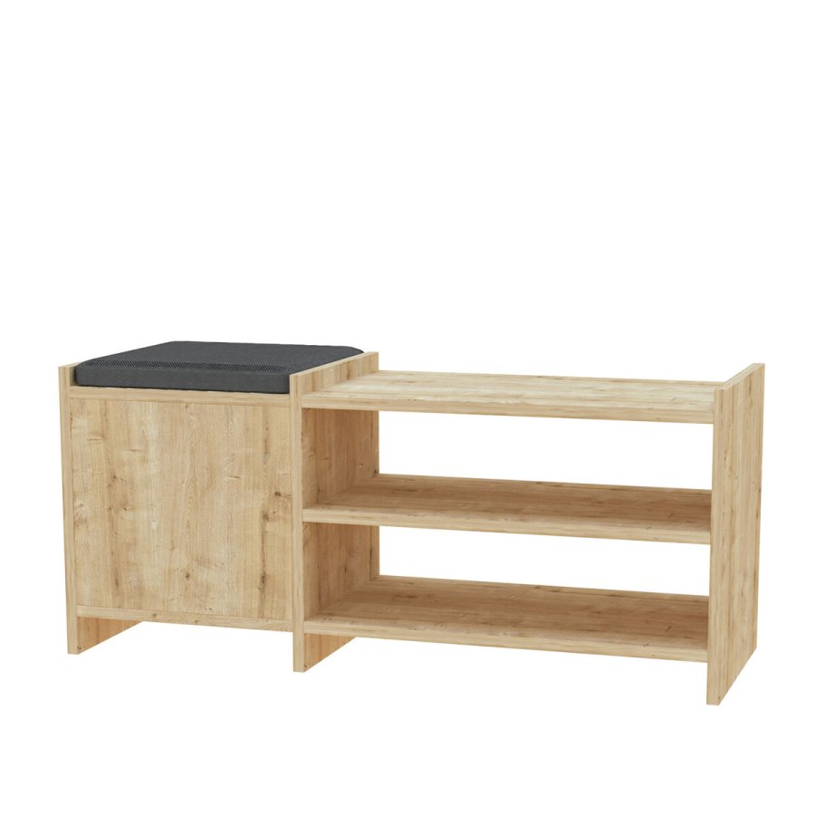 Skobnk Alexandra House Living Brun Gr 100 x 44 x 35 cm 2 Hylder 1 dr #1