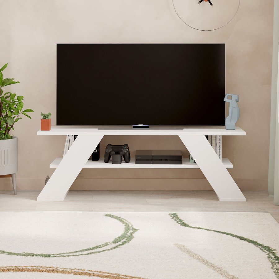 mbler Alexandra House Living Diagonal Hvid 120 x 40 x 33 cm #3