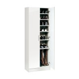 Skoskab Alexandra House Living Hvid 59 x 171 x 35 cm 2 dre 7 Hylder #1