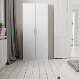 Skoskab Alexandra House Living Hvid 59 x 171 x 35 cm 2 dre 7 Hylder #8