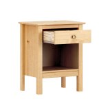 Natbord Alexandra House Living Honning Hrast Metal Fyr 47 x 60 x 35 cm 1 skuffe #8