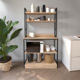 Spisekammer Alexandra House Living 101 x 160 x 36 cm 4 Hylder industriel Hylder #3