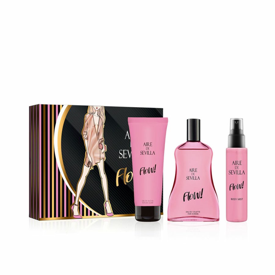 Parfume st til kvinder Aire de Sevilla Flow! 3 Dele #1