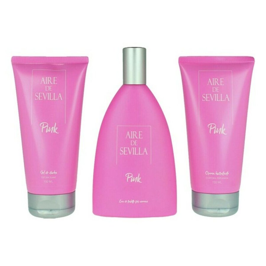 Parfume st til kvinder Pink Aire Sevilla EDT (3 pcs) (3 pcs) #1