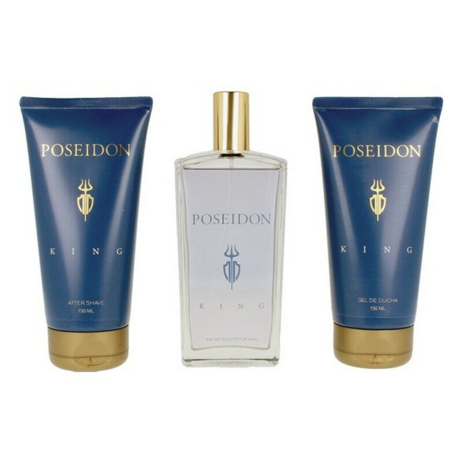 Parfume st til mnd The King Poseidon EDT (3 pcs) (3 pcs) #1