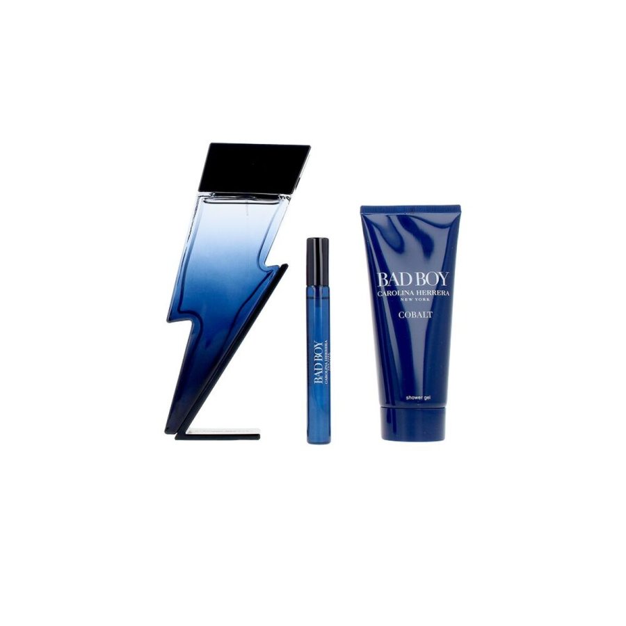Parfume st til mnd Carolina Herrera BAD BOY Cobalt 3 Dele #1