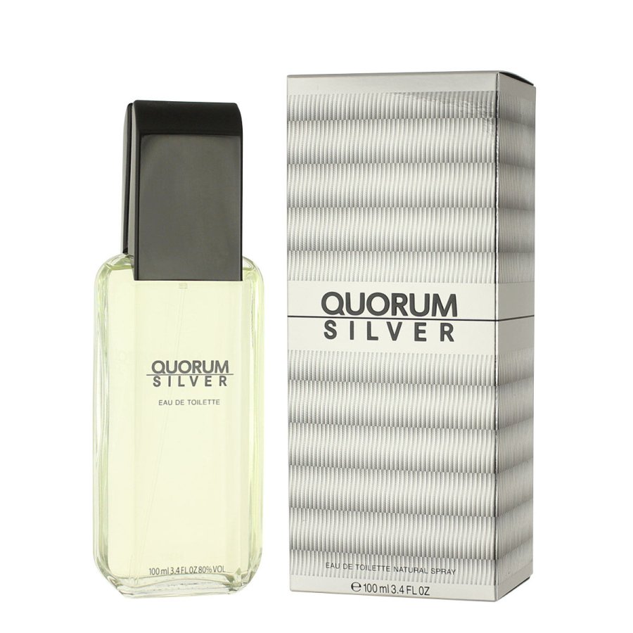 Herreparfume Antonio Puig EDT Silver Quorum 100 ml #1
