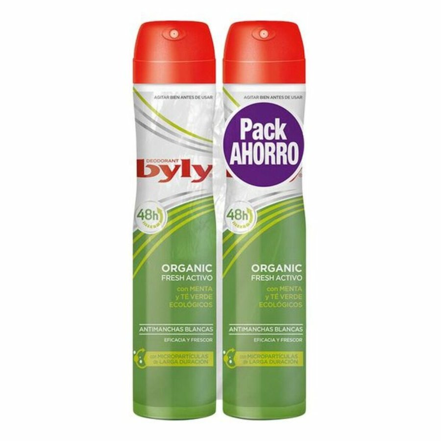 Spray Deodorant Organic Extra Fresh Byly (2 uds) #1