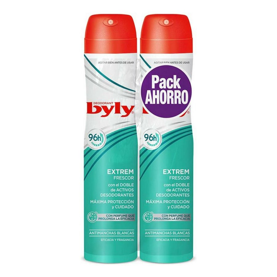 Desodorizante em Spray Invisvel Antimanchas Extrem Byly (2 uds) #1