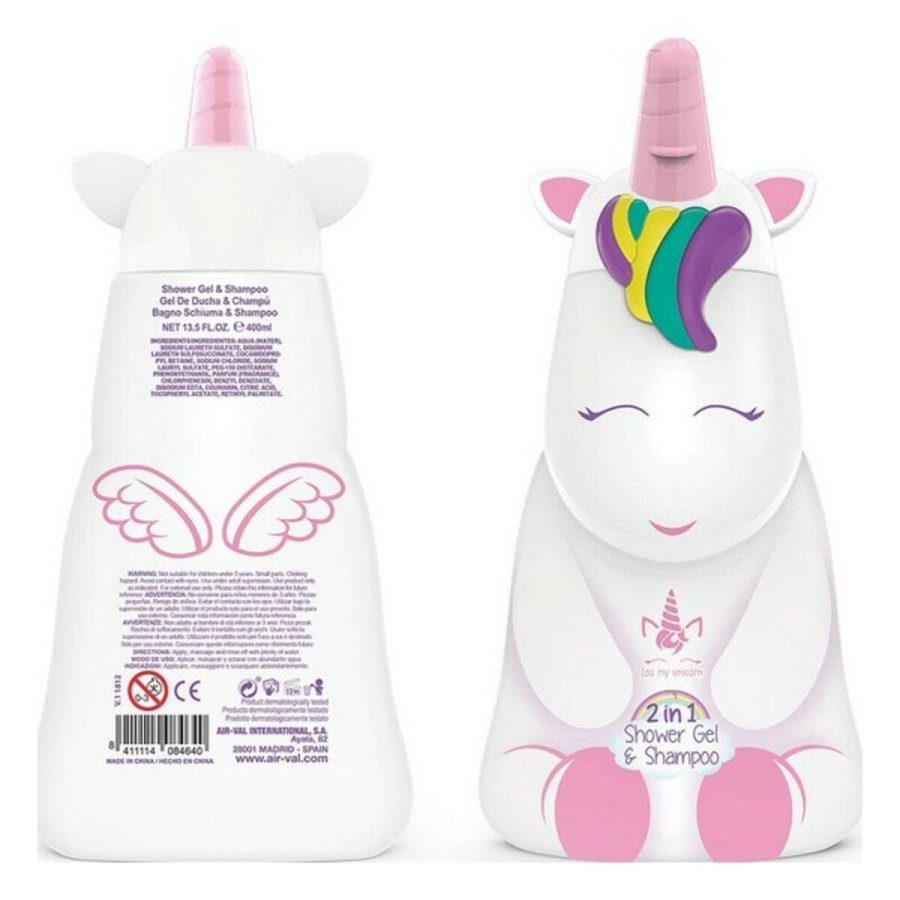 Gel og Shampoo 2 i 1 Eau my Unicorn EAU MY UNICORN 400 ml #1